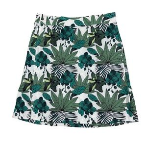 RipSkirt Hawaii Wrap Skirt Length 1 Size M Green Tropics Leaves Retired Pattern